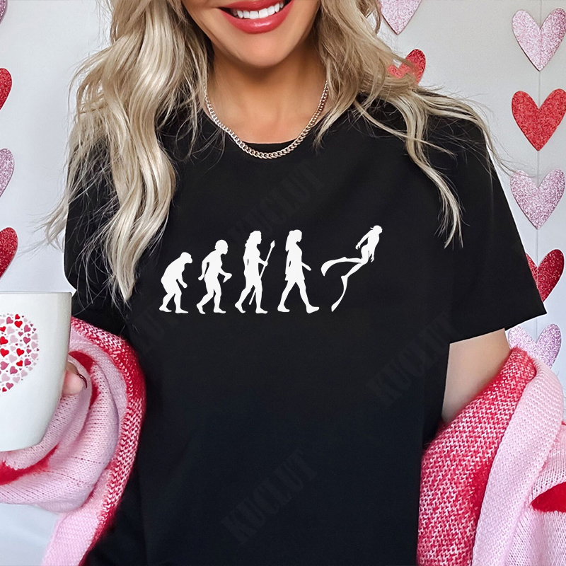 Zabawna ewolucja nurkowania da – Women Fashion Evolution recenzja i cena
