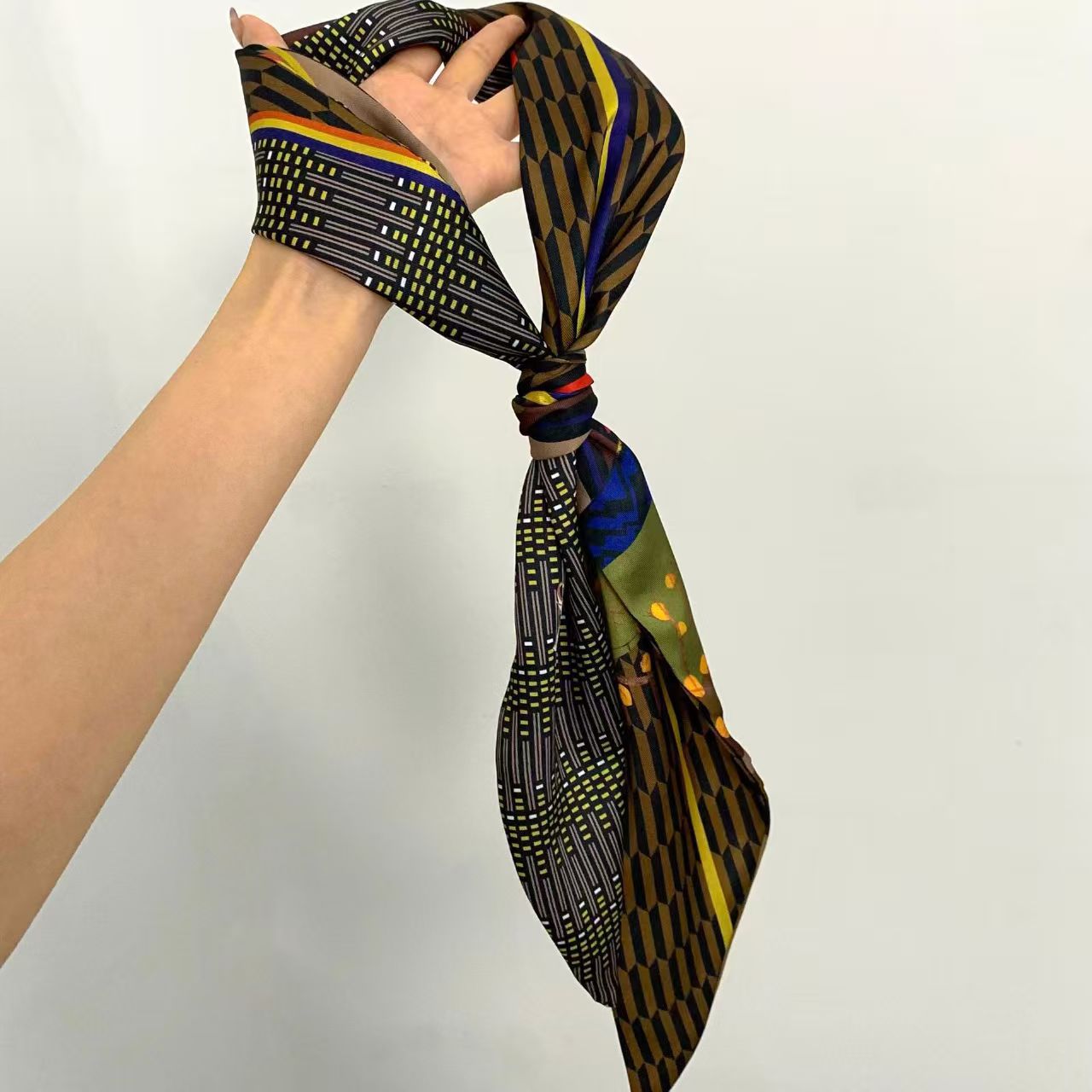 Luksusowa Apaszka Jedwabna z D – Women Fashion Necktie recenzja i cena