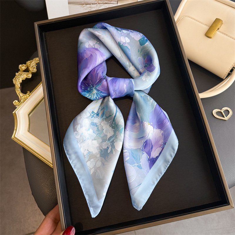 2026 Nowy Jedwabny Kwadratowy  – Women Fashion Necktie recenzja i cena