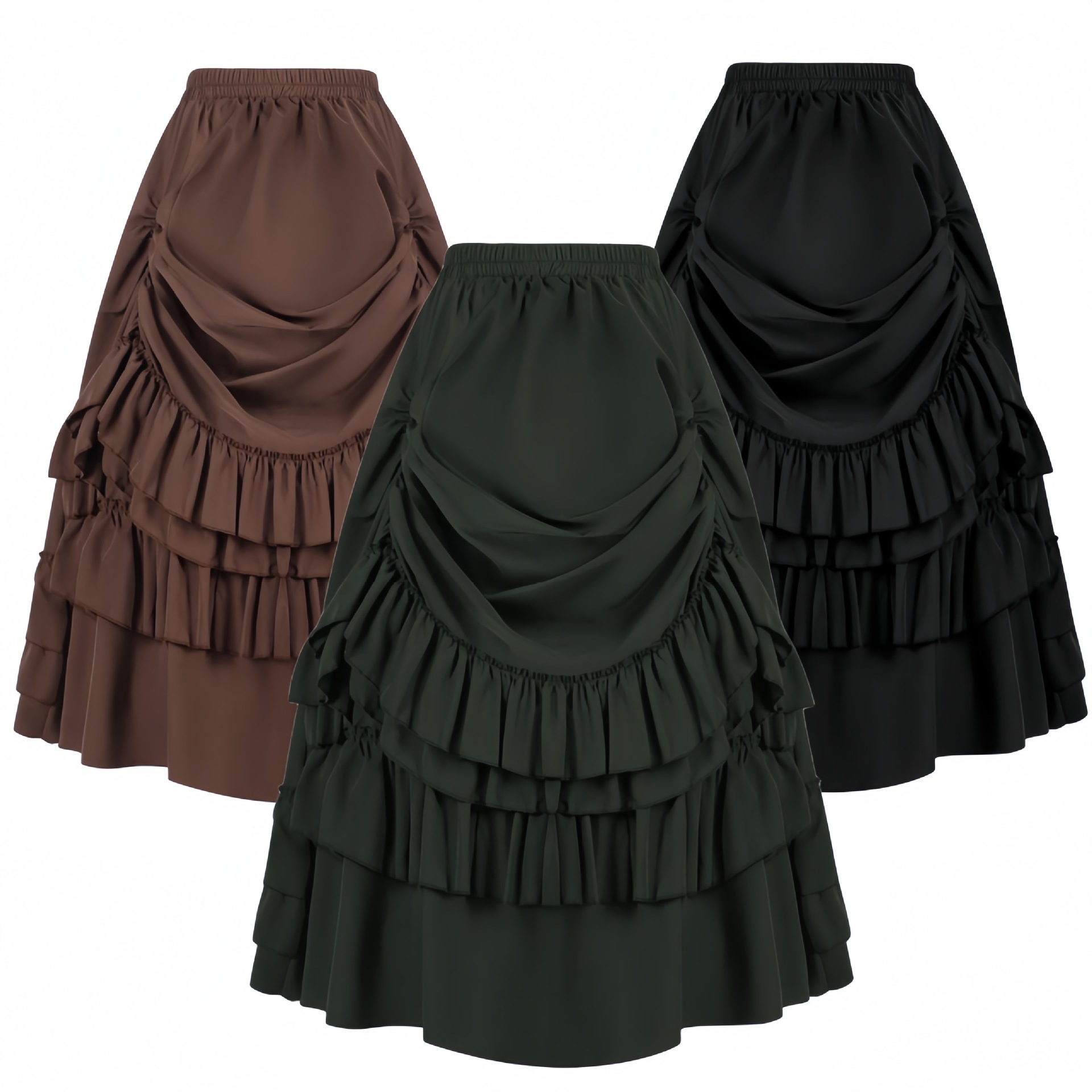 Nowa krótka spódnica w średnio – Women'S Fashion Renaissance Period recenzja i cena