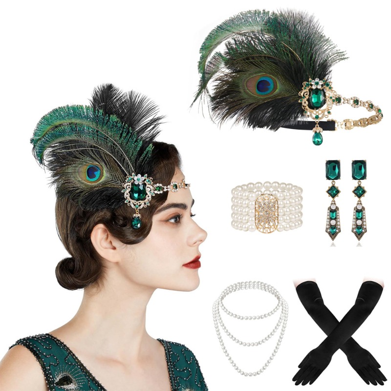 Zestaw akcesoriów Flapper 1920 – Women'S Fashion Roaring 20S recenzja i cena