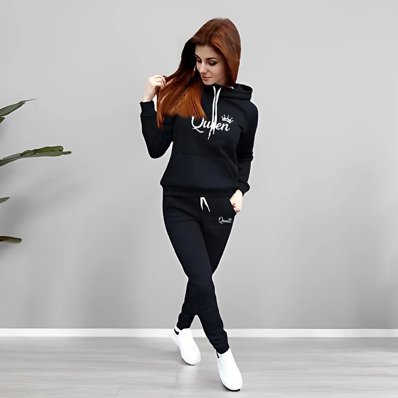 Damski dres z nadrukiem królow – Women'S Fashion Suit recenzja i cena