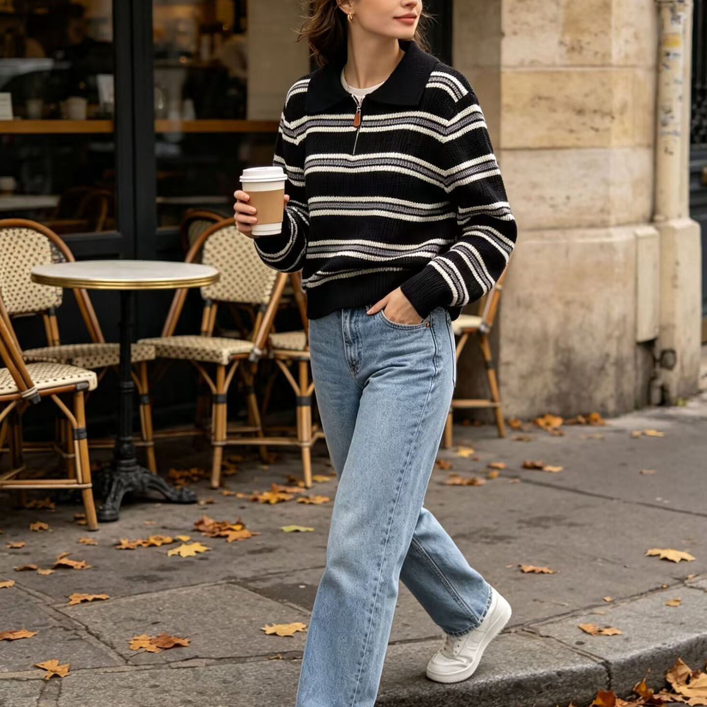 Modna dzianinowa bluzka z dług – Women'S Fashion E Commerce recenzja i cena