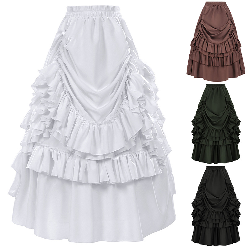 Krótka spódnica w stylu retro  – Women'S Fashion Renaissance Period recenzja i cena