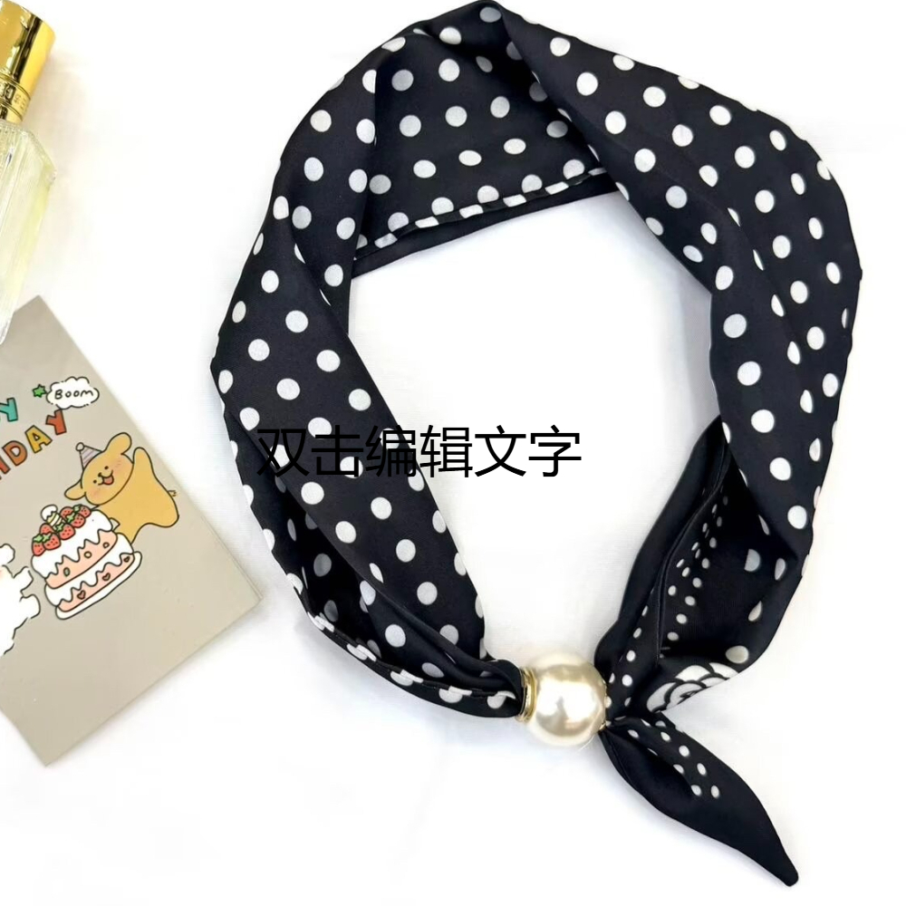 Damska satynowa apaszka w styl – Women Fashion Necktie recenzja i cena