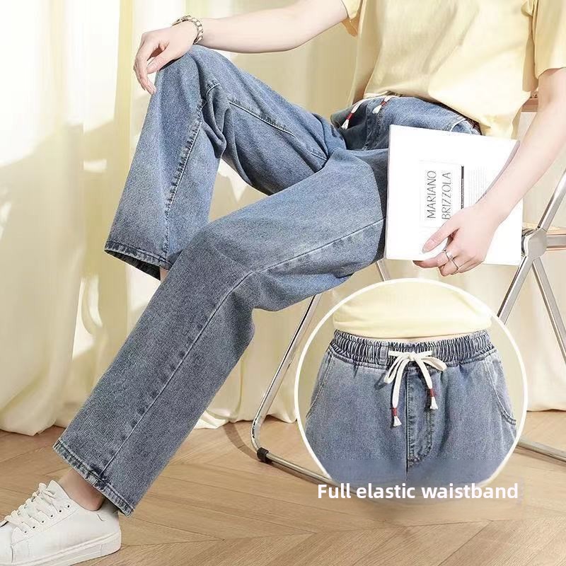 Dżinsy plus size z elastyczną  – Mom Jeans Women recenzja i cena