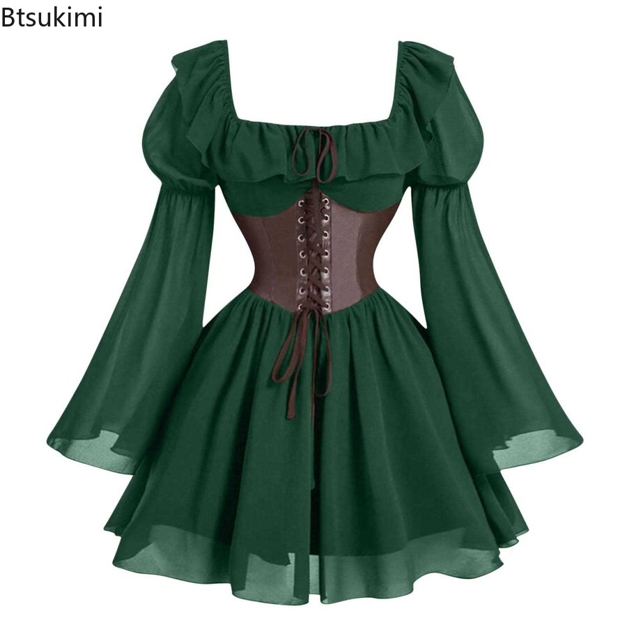 Sukienka średniowieczna z epok – Women'S Fashion Renaissance Period recenzja i cena