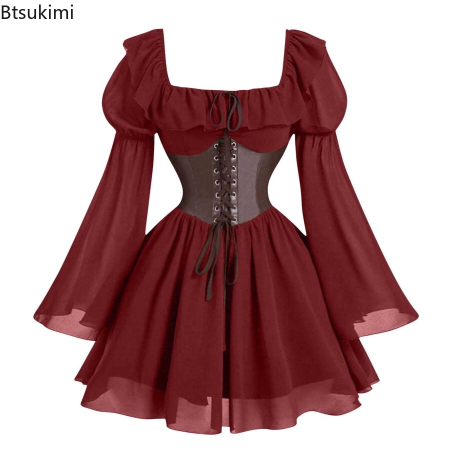 Sukienka średniowieczna z epok – Women'S Fashion Renaissance Period recenzja i cena