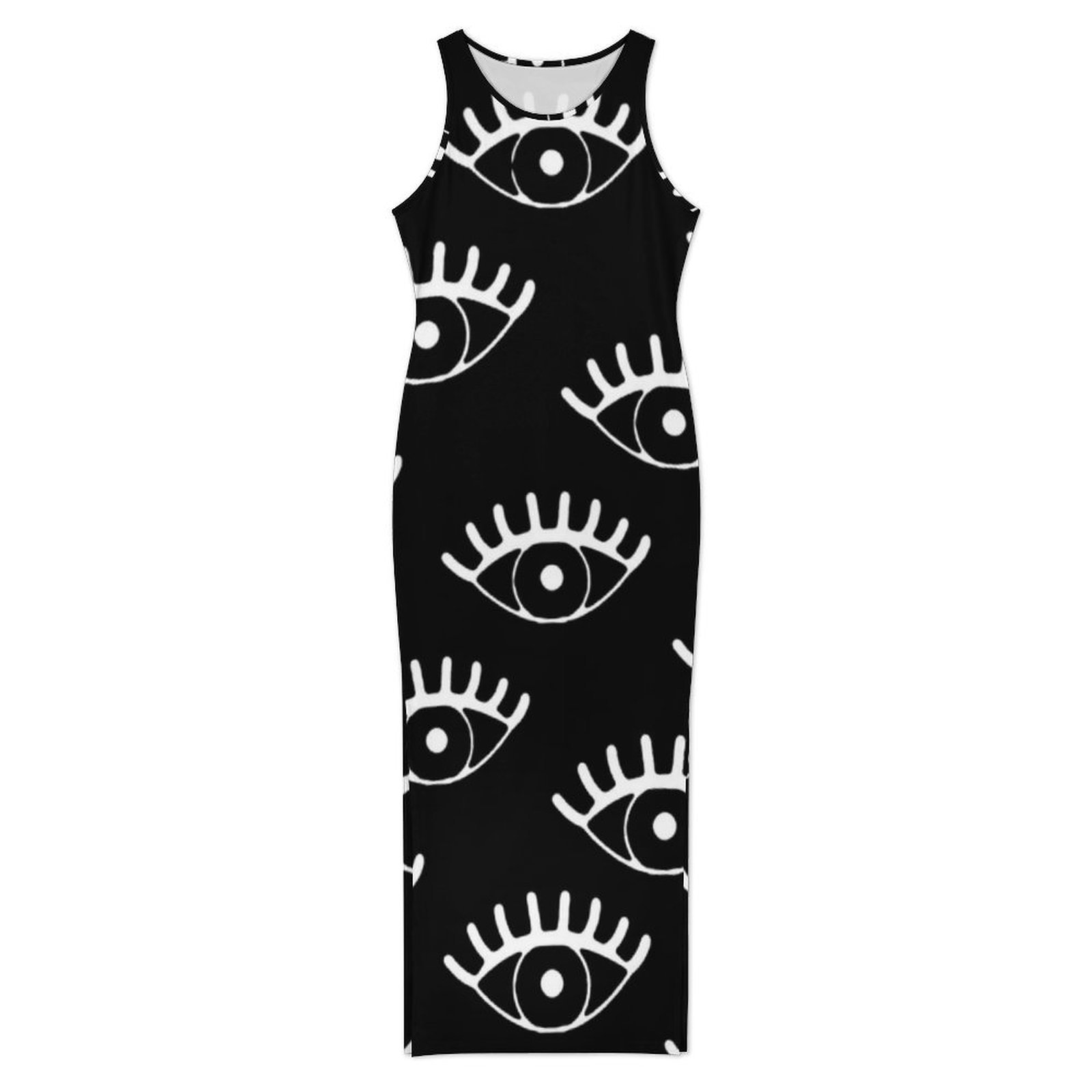 Sukienka bodycon z białymi ocz – Women Fashion Vector recenzja i cena