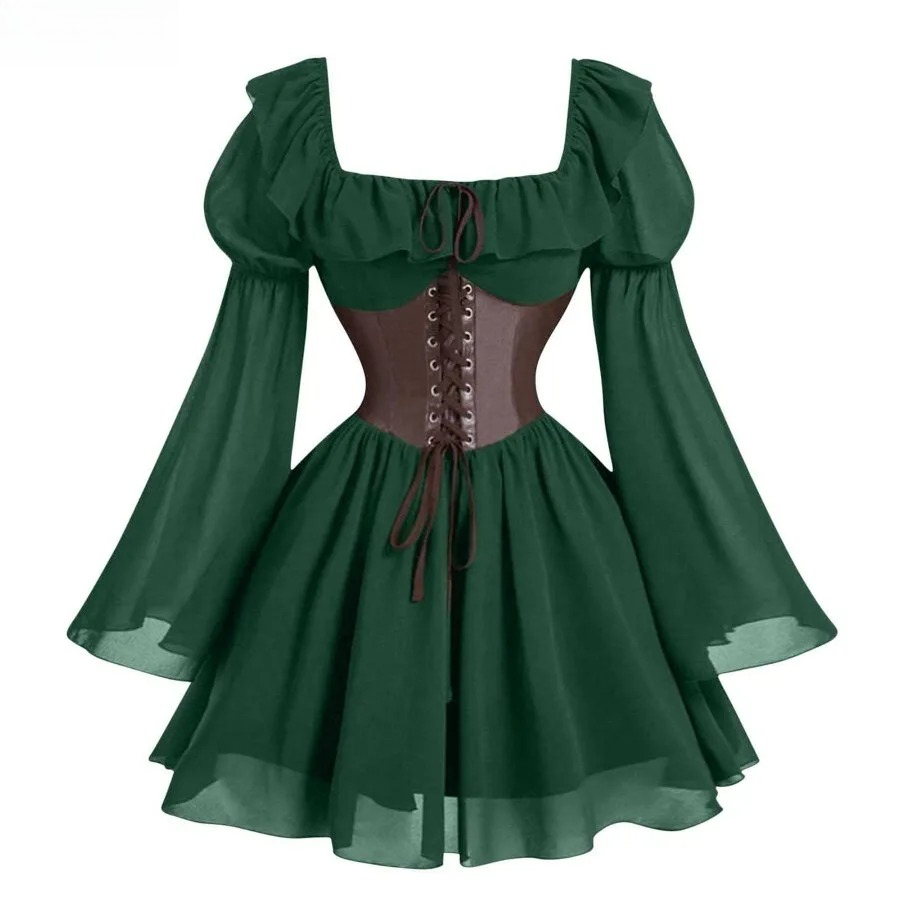 Sukienka średniowieczna z epok – Women'S Fashion Renaissance Period recenzja i cena