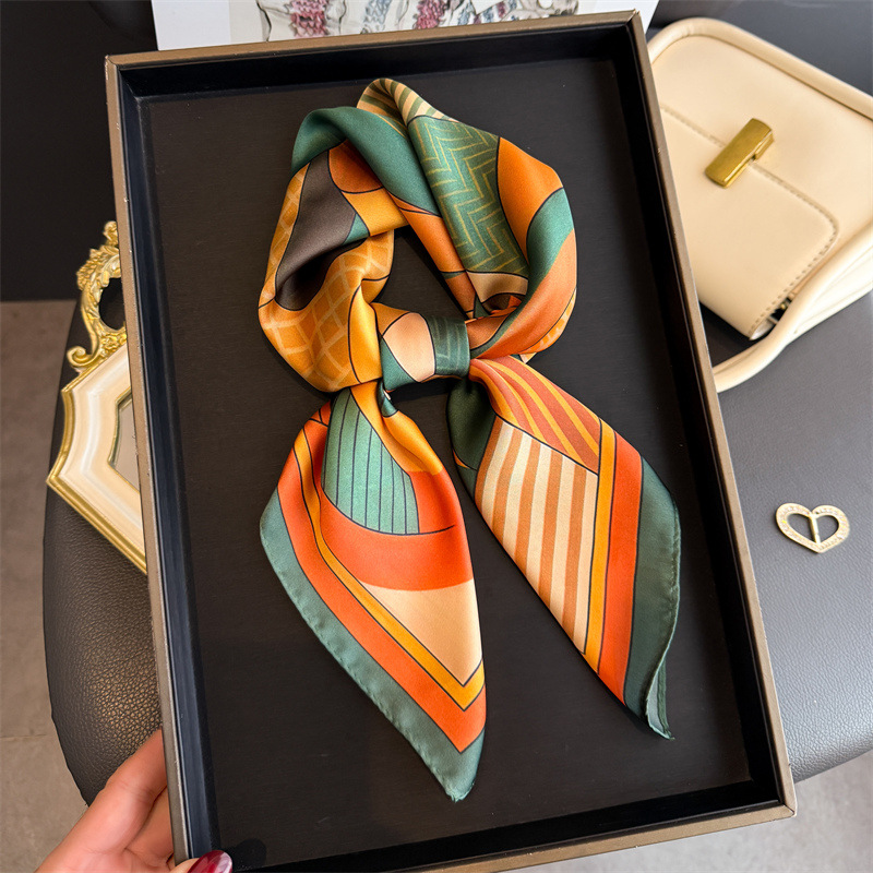 Jedwabne apaszki damskie z now – Women Fashion Necktie recenzja i cena