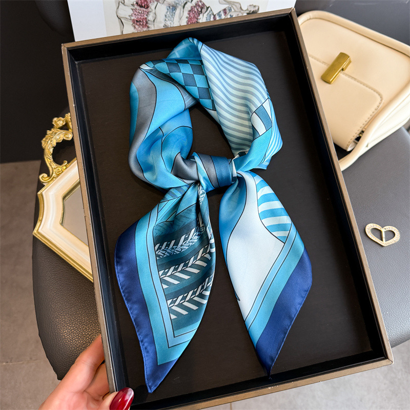 Jedwabne apaszki damskie z now – Women Fashion Necktie recenzja i cena
