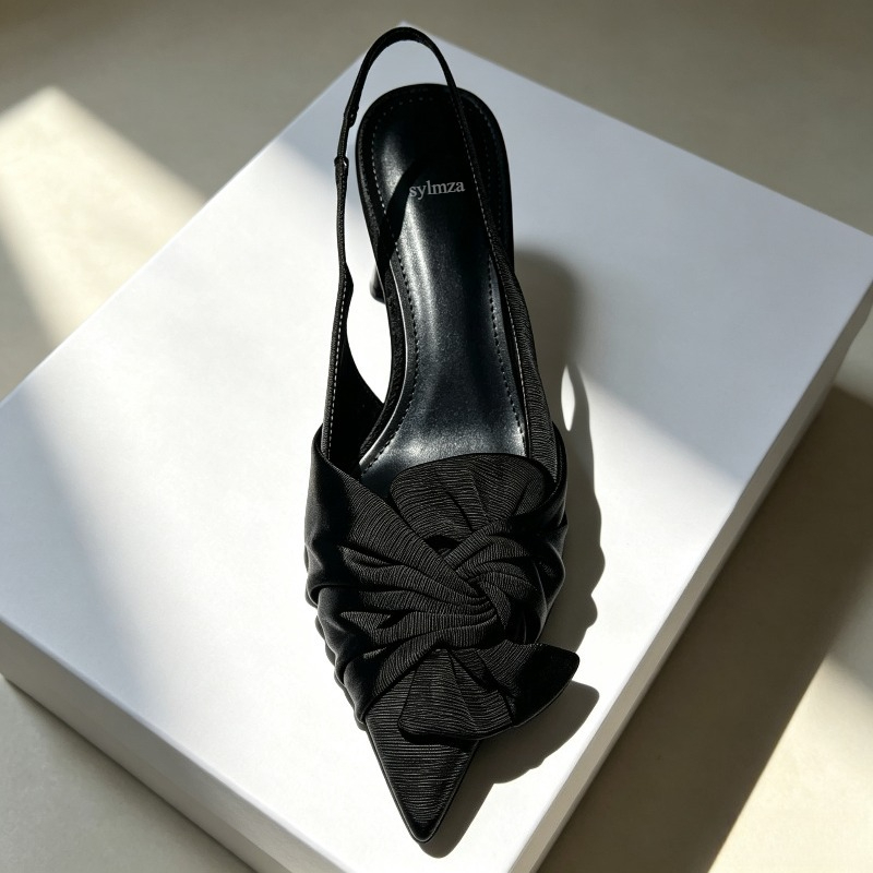 Eleganckie czółenka z kokardą, – Spaghetti Strap Dress recenzja i cena