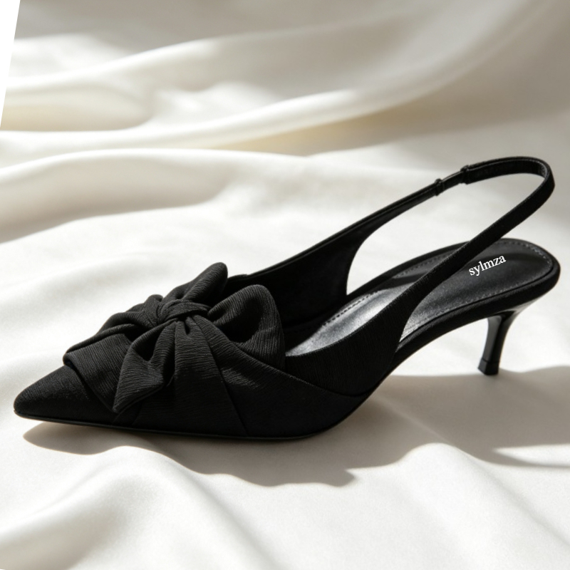 Eleganckie czółenka z kokardą, – Spaghetti Strap Dress recenzja i cena