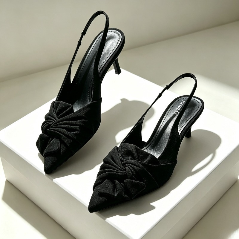 Eleganckie czółenka z kokardą, – Spaghetti Strap Dress recenzja i cena