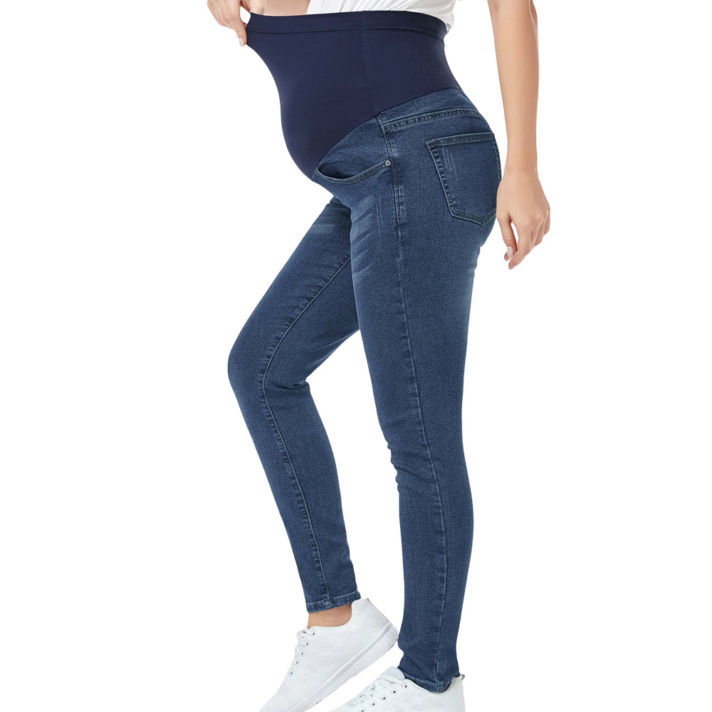 Dżinsy ciążowe z wysokim stane – Mom Jeans Women recenzja i cena